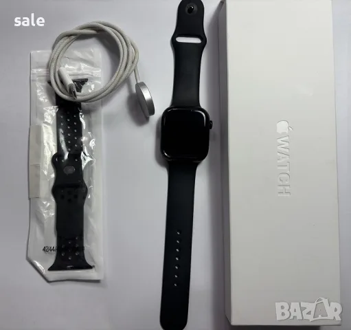 Apple Watch 10 GPS, Jet Black Aluminum Case 46 мм, Black Sport Band - M/L
