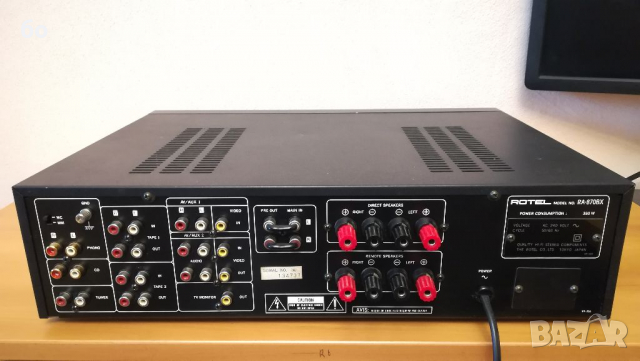 Rotel RA-870BX , снимка 6 - Ресийвъри, усилватели, смесителни пултове - 36391735
