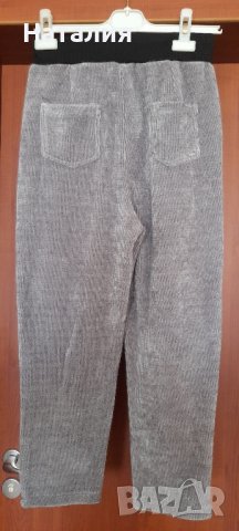 Нов сив панталон за зима с етикет, снимка 3 - Детски панталони и дънки - 42862325