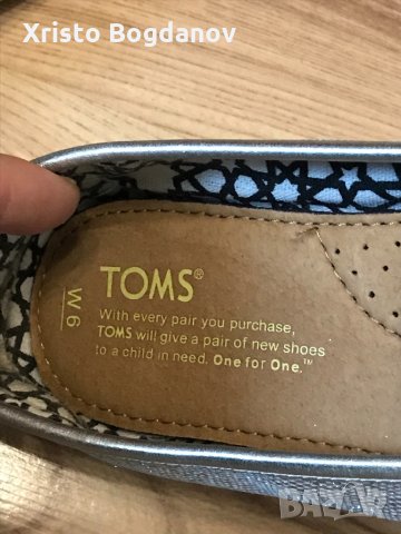 Дамски летни обувки на ,,TOMS” номер 36, снимка 6 - Дамски ежедневни обувки - 31789376