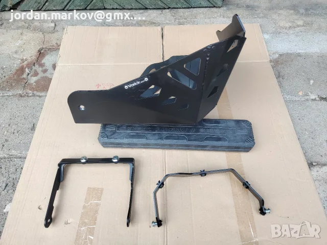 Капак на двигателя за Honda XL 750 Transalp, черен, Yakk EXP, снимка 2 - Аксесоари и консумативи - 55781114