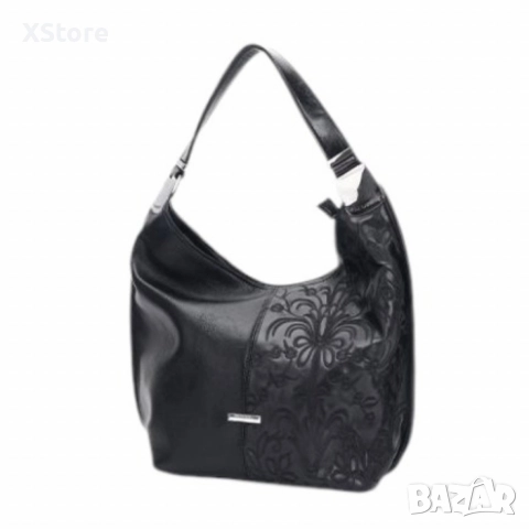 Елегантна дамска чанта с флорални мотиви, снимка 8 - Чанти - 52585368