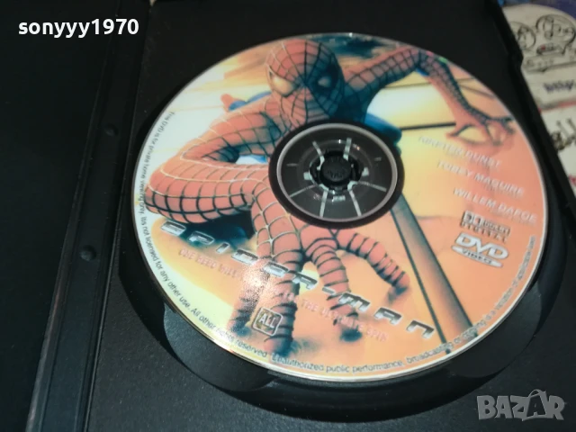 СПАЙДЪРМЕН ДВД 1306251713, снимка 2 - DVD филми - 50656939