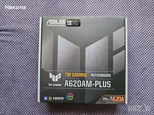 Чисто ново дъно AMD AM5 ASUS TUF Gaming A620AM-PLUS