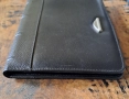папка луксозна за документи кожена черна Марксман Marksman размер А5, снимка 9
