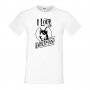 Мъжка тениска I Love My Doberman Dog,Куче, животно,подарък,изненада, снимка 2