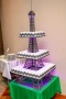 Уникална стойка за сватбена торта "Айфелова Кула", снимка 1