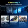 3D принтер Flashforge Creator 5, 4 независими инструментални глави, многоцветен Нулево прочистване н, снимка 3