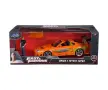 Метални колички: Fast & Furious Toyota Supra MK4 (1995) с фигура на Брайън, снимка 2