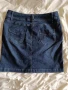 L/XL къса дънкова пола 2, снимка 1