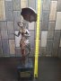 Бронзова Скулптура във Сребърно Покритие-Дамата със Чадъра 19 Век Испания 31 см Височина , снимка 11