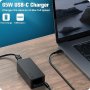 65W USB C зарядно за лаптоп Lenovo, снимка 2