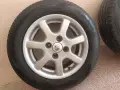 Алуминиеви джанти 14" с НОВИ гуми ДОТ 24 Рено, снимка 7