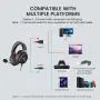 Геймърски слушалки EKSA E900 Pro USB за компютър, 7.1 съраунд звук, 50 мм драйвер, снимка 6