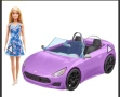 Кукла Barbie (Барби) с кола кабрио, снимка 2
