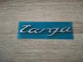 Porsche Targa сребрист гланц надпис емблема, снимка 4