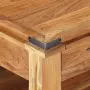 vidaXL Маса за кафе, 110x52x45 см, акациево дърво масив, снимка 4