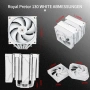 Thermalright Royal Pretor 130 White въздушен охладител за CPU, снимка 5