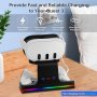Нова Бързо Зареждаща станция за Meta Quest 3 - Магнитни Конектори и LED Индикатор, снимка 3