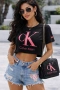Дамски и мъжки маркови тениски Guess CK Tommy Nike Adidas нови модели , снимка 13