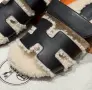 Дамски чехли Hermes, снимка 5