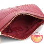 ПРОМО 🍊 LIU JO 🍊 Малка кожена чанта RED “N” CAPS 23х16х4 см нова с етикети, снимка 3