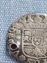 Сребърна монета 2 реала 1736г. Филип пети Севиля Испания 13647, снимка 9