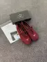Prada Луксозни Велурени Дамски Обувки Тип Мери Джейн С Каишка И Емблематично Лого-3 Цв. Код SEM-828, снимка 4