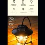 подвижна къмпинг лампа с USB зареждане , снимка 3