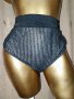 hunkemoller XXL  Черна бикина с висока талия , снимка 1 - Бельо - 42241363