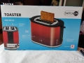 НОВ! ТОСТЕР С 33%по-евтин! Тостер Препича филийки и затопля филийки и хлебчета. Функция размразяване, снимка 1