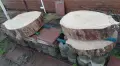 Дървен плот, дървени шайби , снимка 4