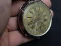Сребърен джобен часовник , снимка 3