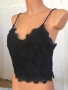 Ново Vero Moda Л размер Дамски Топ Потник Корсет Черен Дантела Еластичен Елегантен Вечерен, снимка 13