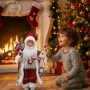 Коледна фигура Дядо Коледа – създай празнично настроение у дома!, снимка 7