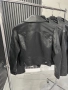 Ново черно кожено яке , снимка 2