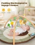 Бебешка постелка за фитнес и активност, 6 подвижни играчки, снимка 2
