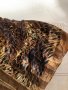 Нов копринен шал с леопардов принт, снимка 3