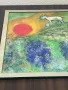 Картина на Marc Chagall- The Lovers of Vence 1957 г, снимка 11
