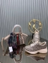 Louis Vuitton Gucci Комплект Дамски Маратонки и Дамска Чанта - Различни Цветове И Модели Код SK408, снимка 5