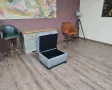 Сива кожена табуретка с функция ракла - изкуствена кожа, снимка 7