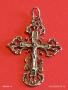 СРЕБЪРЕН РУСКИ КРЪСТ СПАСИ и СЪХРАНИ ФИЛИГРАННА РЪЧНА ИЗРАБОТКА 44310, снимка 7