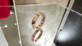 CARTIER Love Rose Gold 1 Diamond Small Model Пръстен, снимка 1