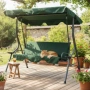 Градинска люлка с поставки за чаши - стабилност и комфорт, снимка 3