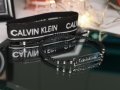 Calvin Klein дамска/мъжка гривна с мъниста от стомана, снимка 1 - Гривни - 38858258