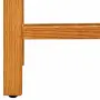 vidaXL Поставка за обувки с 4 рафта, 50x27x80 см, дъбов масив, снимка 4