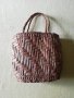Плетена сламена дамска чанта тип кошница - само по телефон!, снимка 1 - Чанти - 37060005
