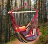 Удобен и здрав хамак с въжета – релакс на открито или на терасата, снимка 1