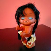 Кукла гумена играчка hong kong 13 см , снимка 13 - Колекции - 37409649