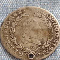 Сребърна монета 20 кройцера 1796г. Франц втори Гунзбург Свещена Римска Империя 13703, снимка 2 - Нумизматика и бонистика - 42915201